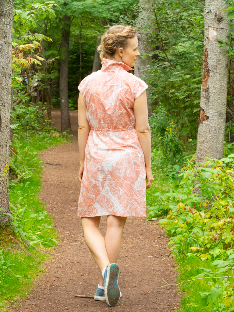 Sew Over It Penny dress goes to The Haunted Wood