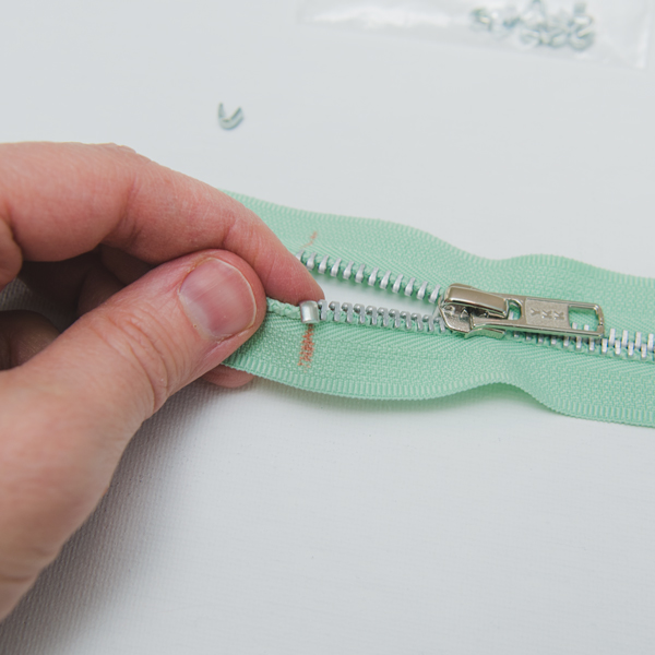 How to shorten a zipper every which way to Sunday Elizabeth Made This