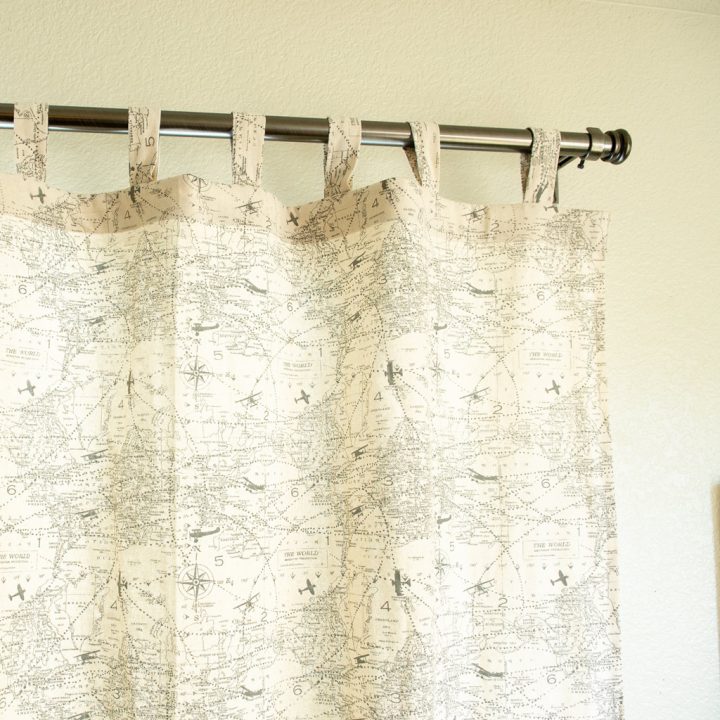How to sew tab top curtains for custom home decor you'll love